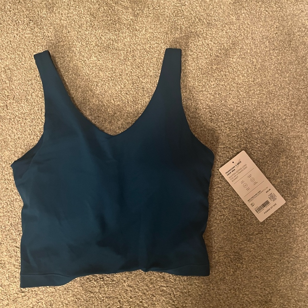 Blue Athelta tank top